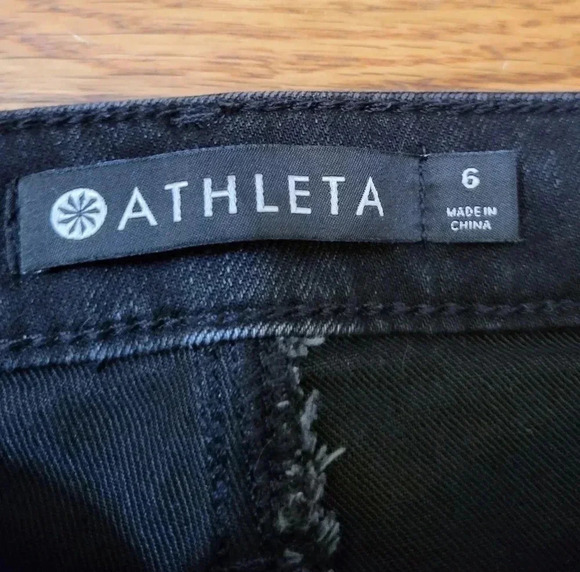 Athleta Sculptex Skinny Carbon Cotton Blend Slimming Sculpting Mid Rise Jeans(6) - Picture 9 of 13